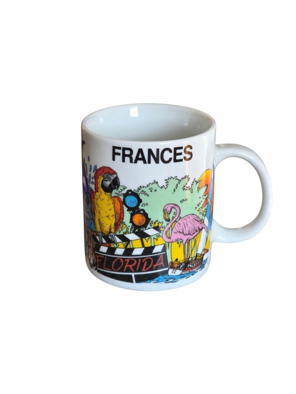 1989 S.E.G & C Inc Frances Florida Coffee Wildlife Mug